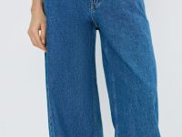 Ультраширокие джинсы, Синий