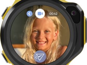 Умные часы Elari Kidphone 4GR M Жёлтые