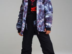 Куртка текстильная с полиуретановым покрытием для мальчиков