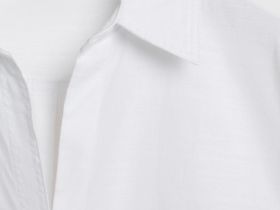 Рубашка из хлопка, Белый