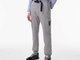 Мужские брюки Lacoste приталенного кроя