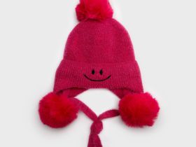 Шапка трикотажная для девочек