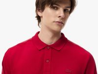 Мужская хлопковая рубашка-поло Lacoste