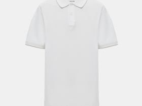 Поло из хлопка свободного кроя