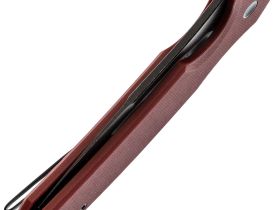 Складной нож Mr.Blade Hellcat, сталь VG-10, рукоять burgundy G10