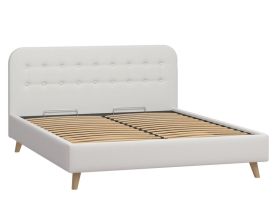 Кровать Динс 180 Букле Молочный
