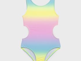 Купальник трикотажный для девочек