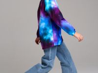 Куртка текстильная с полиуретановым покрытием для девочек (ветровка)