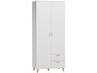 Распашной шкаф Пронто 2-90x210 Белый