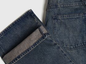 Джинсы Wide Leg для мальчиков, Синий