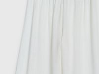 Текстильные брюки для девочек, Белый