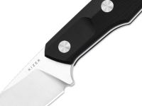 Туристический нож Kizer Splinter, сталь AEB-L, рукоять G10, черный