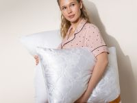 Подушка Уютный шелк/Cozy Silk, сатин