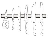 Zwilling Держатель для кухонных ножей магнитный алюминиевый, 45 см Zwilling