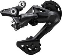 Задний переключатель Shimano Deore RD-M4120 10/11 скоростей (черный длинная лапка)