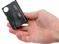 Швейцарская карта Victorinox SwissCard Lite, сталь X50CrMoV15, рукоять ABS-Пластик, черный