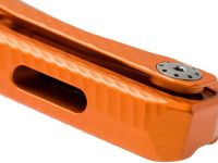 Нож складной LionSteel ROK A OS, сталь Bhler M390 Satin Finish, рукоять алюминий, оранжевый