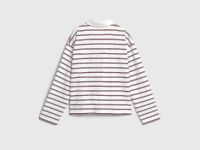 Поло с длинным рукавом для девочек, Бежевый