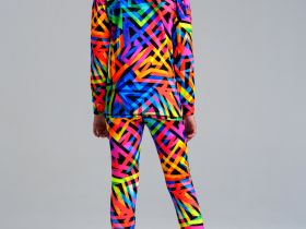 Термокомплект трикотажный для девочек: брюки, толстовка для эпизодического использования