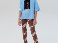 Фуфайка трикотажная для девочек (футболка)