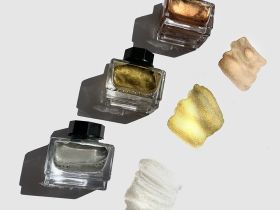 Тушь для рисования и каллиграфии Малевичъ, 15 мл, металлик серебро