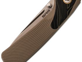 Складной нож SRM Dome 106M-GW, сталь 14C28N, рукоять G10+Gmascus серый