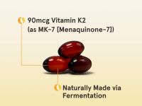 Jarrow Formulas, MK-7, витамин K2 в форме MK-7, 90 мкг, 120 мягких таблеток