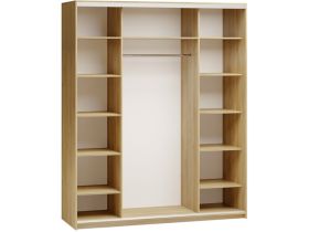 Шкаф-купе Байкал 3-180x220 Дуб Золотистый 1 зеркало