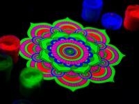 Акрил "Decola" 20 мл Флуоресцентный Красная светлая