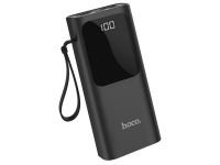 Внешний аккумулятор Hoco J41 Treasure 10000mAh 5V/2A (2xUSB) Micro USB/Type-C/Lightning (черный)