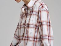 Рубашка regular fit в клетку