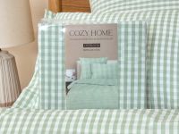 Постельное белье полукомплект Vichy, зеленое