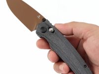 Складной нож Tenable Raven, сталь 14C28N, рукоять микарта, черный