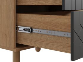 Комод Теджонс 93x85 Деко Графитовый