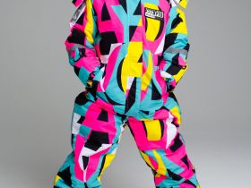 Зимний комбинезон из мембранной ткани для девочки