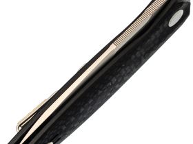 Складной нож TuoTown EVF RSA, сталь T10S, рукоять G10/карбон