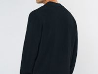 Кардиган из мягкой пряжи, Черный