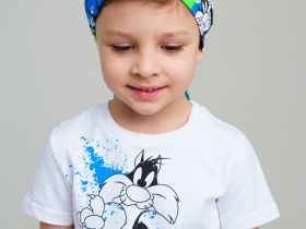 Бандана трикотажная для мальчиков, 2 шт в комплекте