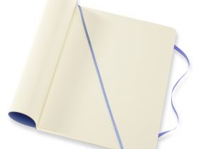 Записная книжка нелинованная Moleskine "Classic Soft" XLarge 19х25 см 192 стр., обложка мягкая голуб