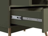 Распашной шкаф Торвалль 2-80x185 Оливковый