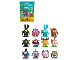 Смешарики AB-1511 Конструктор Brick Labs Собери их всех! 1шт, в ассортименте