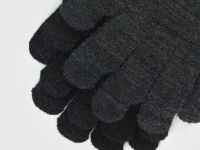 Перчатки для мальчиков, 2 пары, Серый