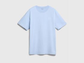 Футболка с принтом, Голубой