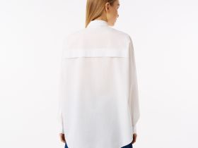 Женская блузка Lacoste свободного кроя