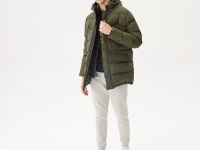 Мужская удлинённая куртка Lacoste с капюшоном