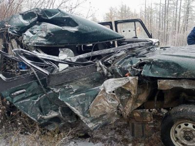 В Хангаласском районе Якутии произошло тройное ДТП