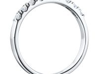 Классическое кольцо из белого золота с бриллиантами э4701кц03220910