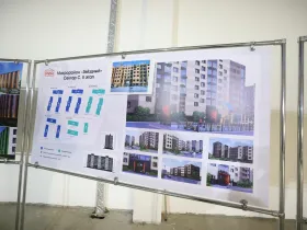 В микрорайоне Звездный возводят первый панельный дом из материалов завода ДСК