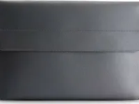 Чехол-конверт Tech-Protect Chloi для Apple MacBook 13" искусственная кожа (темно-серый)