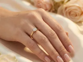 Кольцо из желтого золота э0312кц06210113